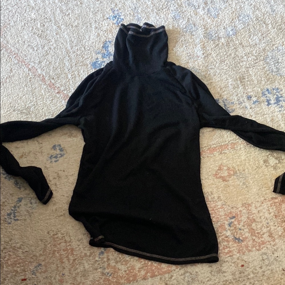 FP Black Turtleneck Sweater